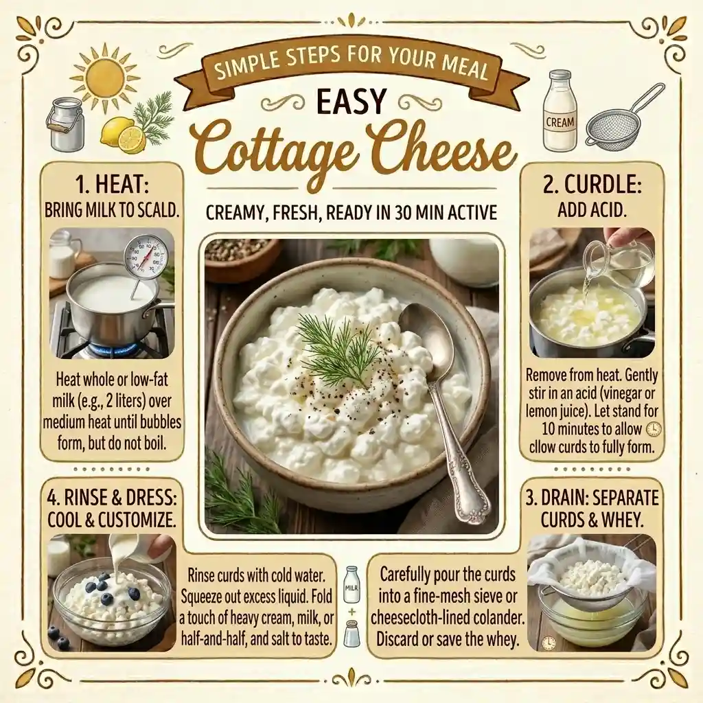 Homemade Cottage Cheese