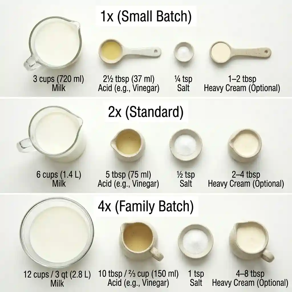 Homemade Cottage Cheese