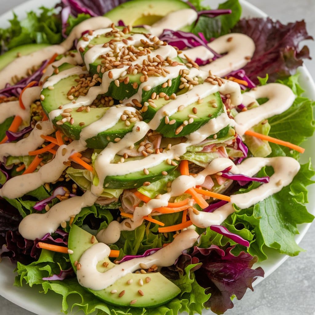 California Roll Cucumber Salad