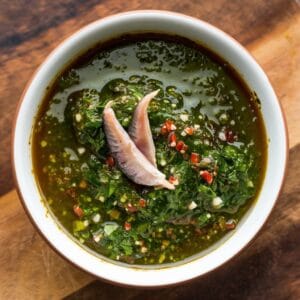 Sauce chimichurri traditionnelle