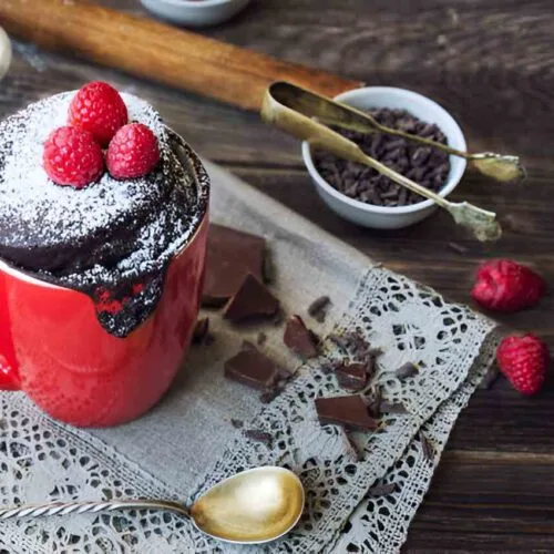 Microwave Chocolate Mug Cake
