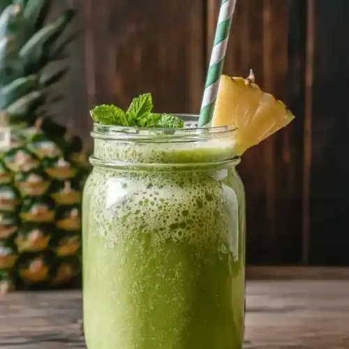 5-Ingredient Kale & Pineapple Smoothie Keto Recipe