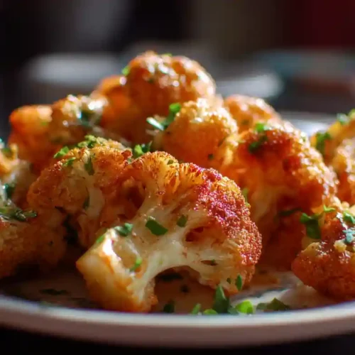 Buffalo Cauliflower Bites