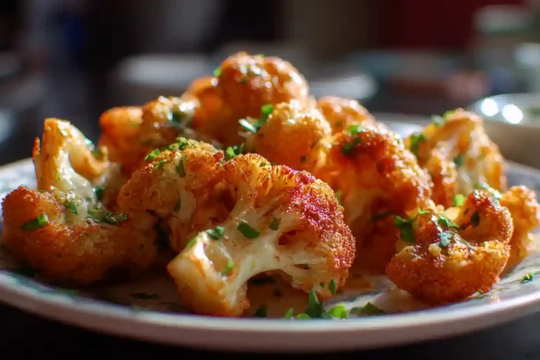 Buffalo Cauliflower Bites