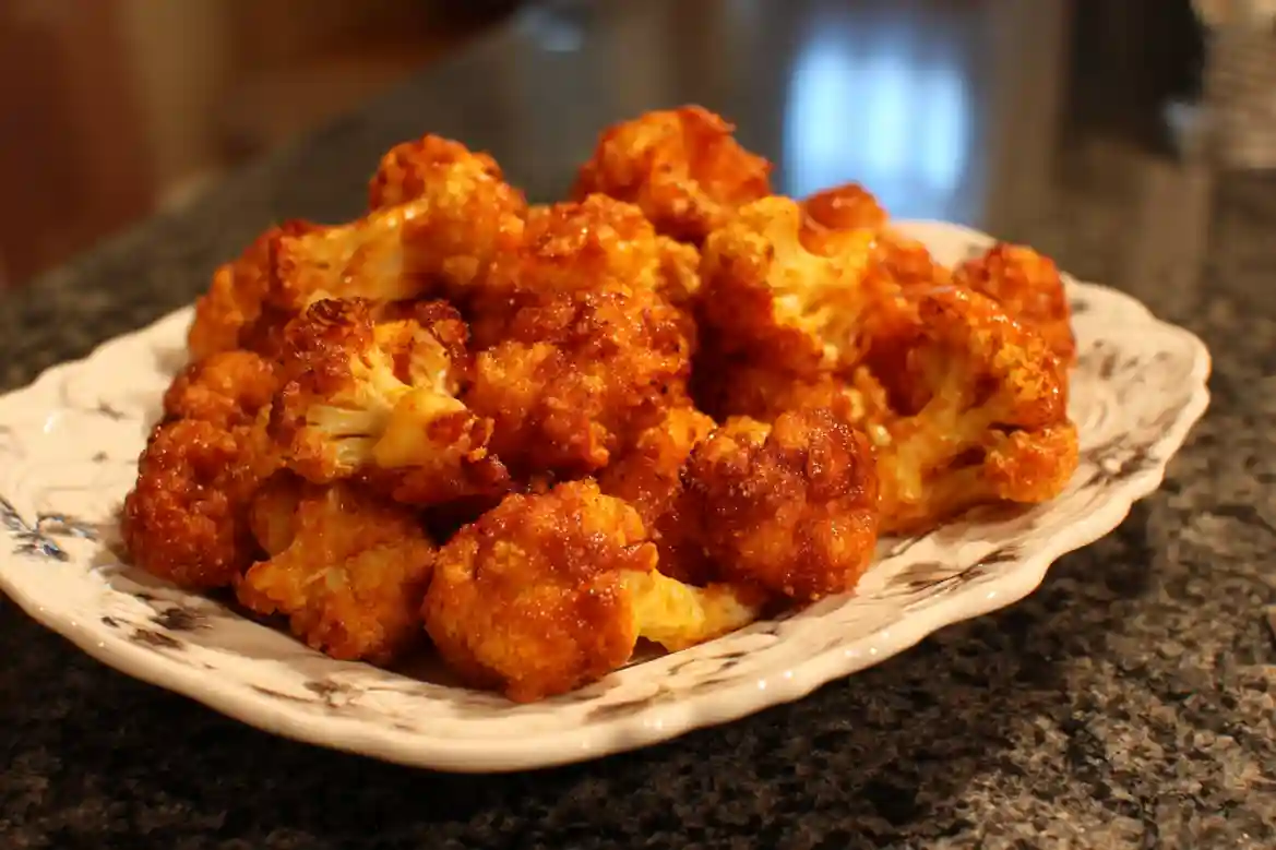 Buffalo Cauliflower Bites