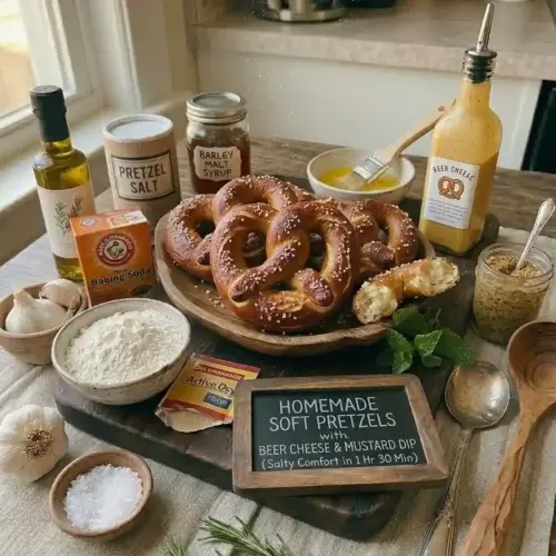 Homemade Soft Pretzels