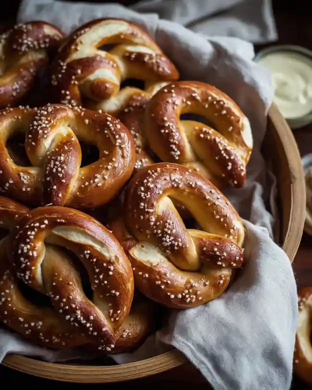 Homemade Soft Pretzels Recipe