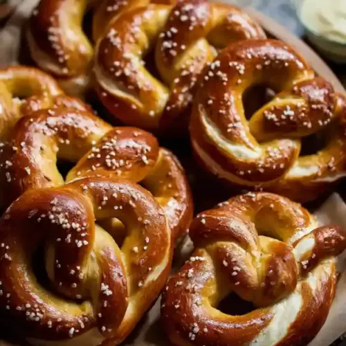 Homemade Soft Pretzels Recipe