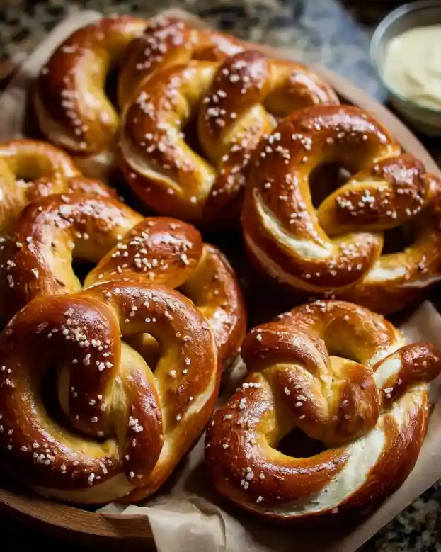 Homemade Soft Pretzels Recipe