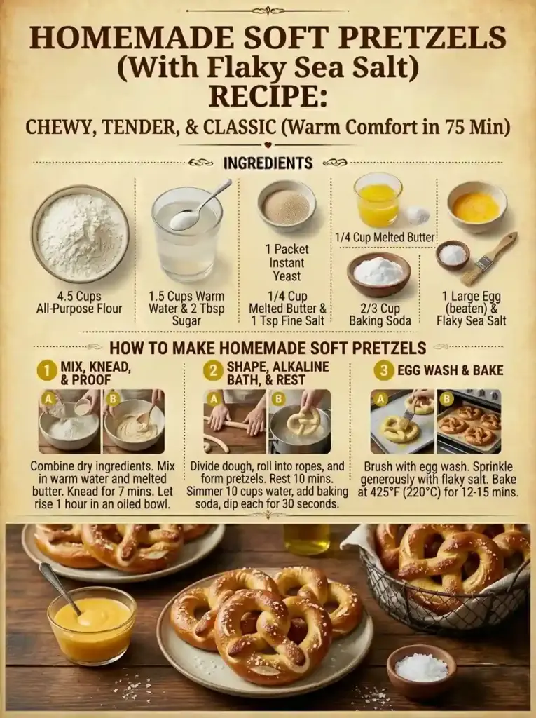 Homemade Soft Pretzels