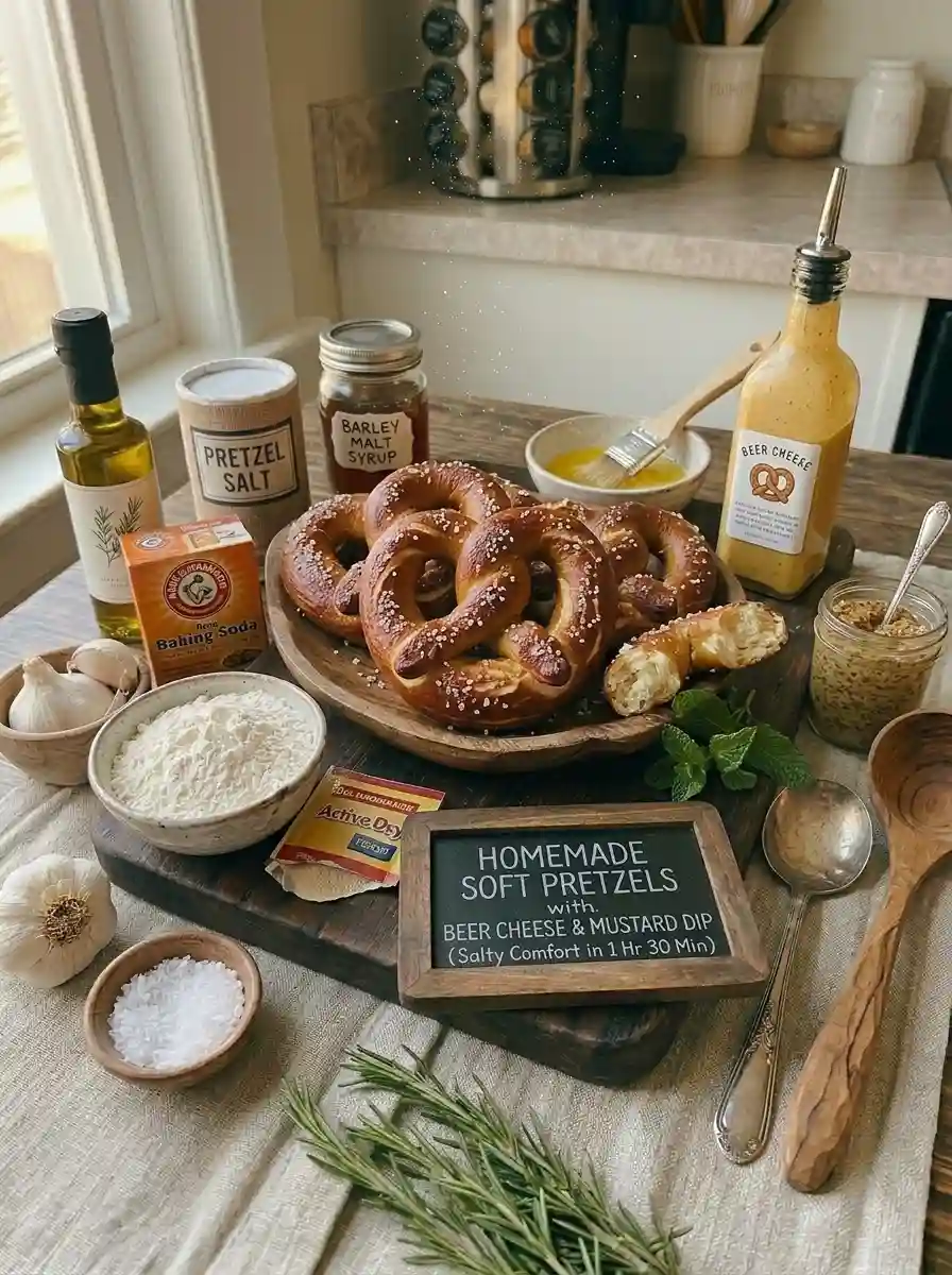 Homemade Soft Pretzels