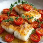 Pan Fried Cod With Tomatoes Best Ever