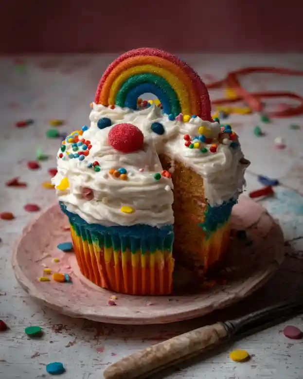 Unforgettable Rainbow Clown Cake Recipe