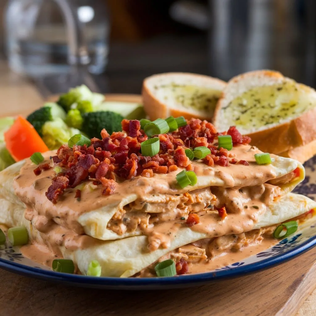 Bacon Ranch Chicken Enchilada