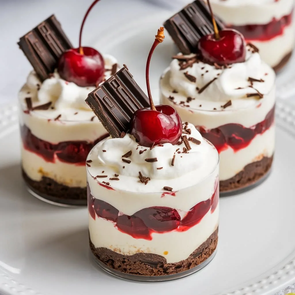 Best Mini Black Forest Trifles