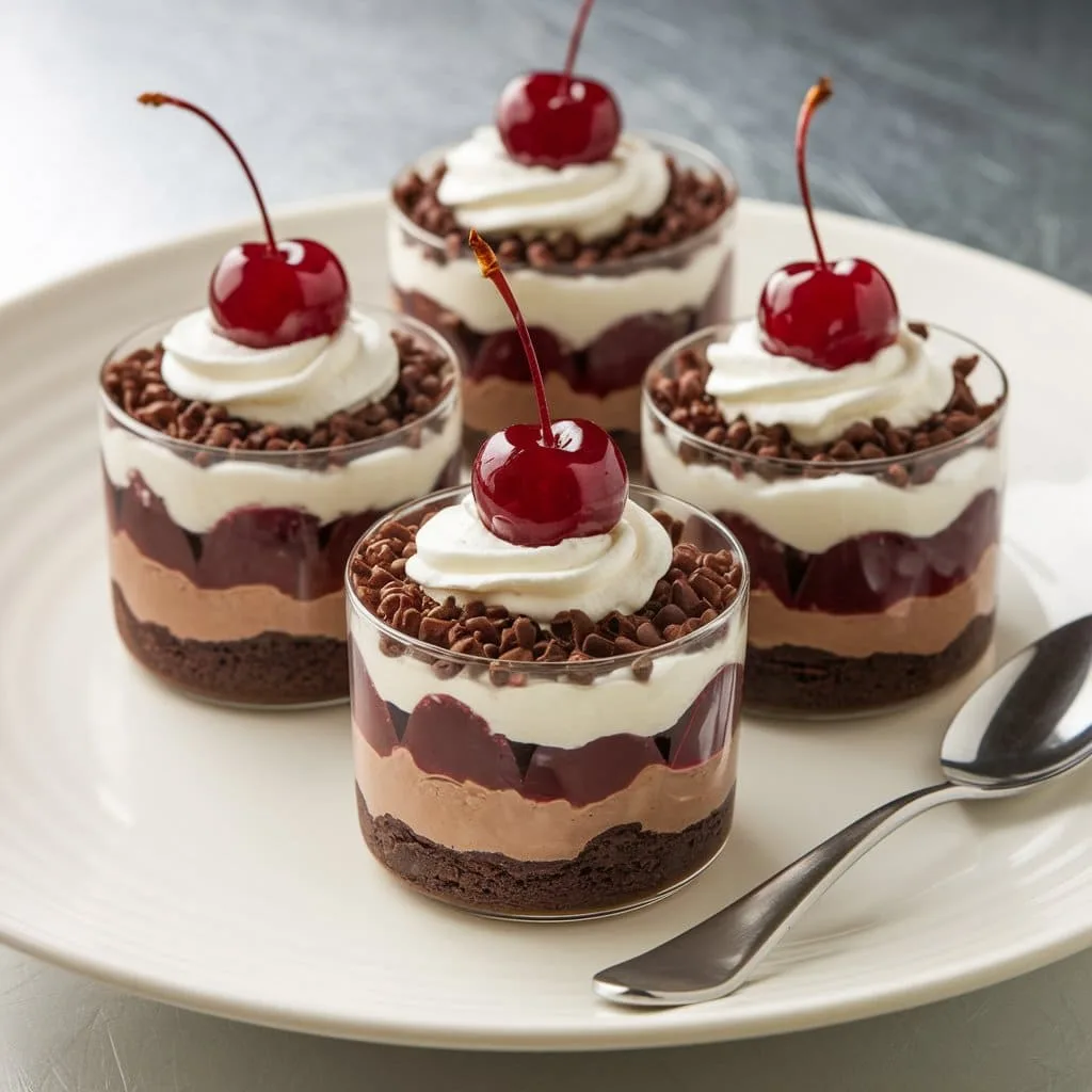 Best Mini Black Forest Trifles