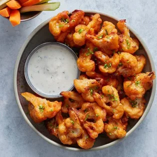 Buffalo Cauliflower Bites