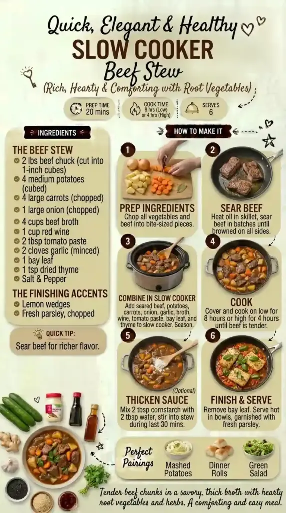 Slow Cooker Beef Stew