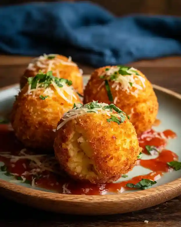 Italian Arancini (Rice Balls)