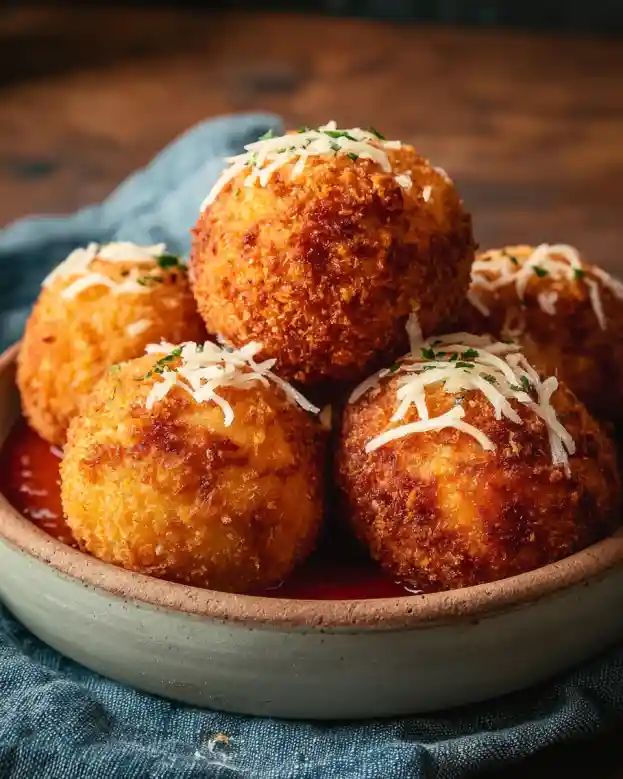 Italian Arancini (Rice Balls)