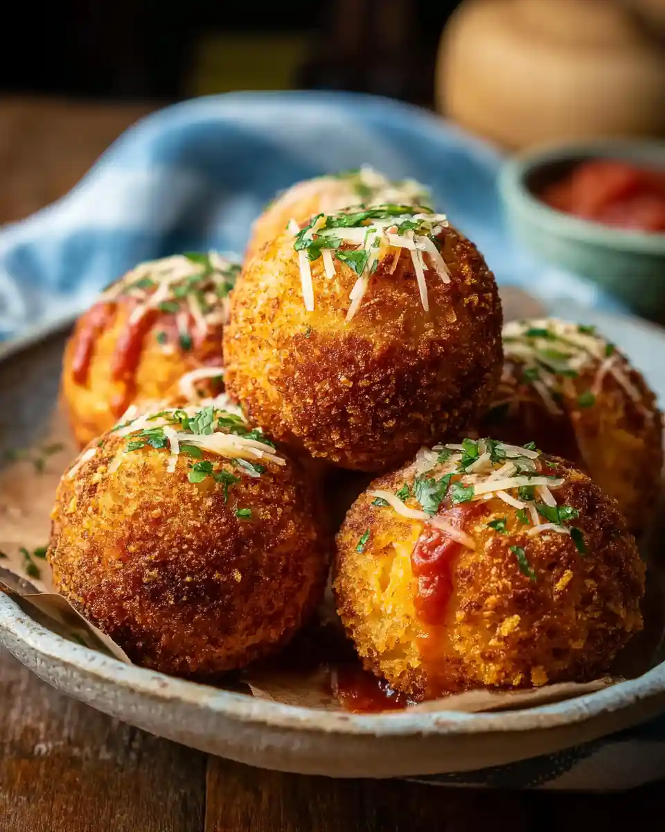 Italian Arancini (Rice Balls)