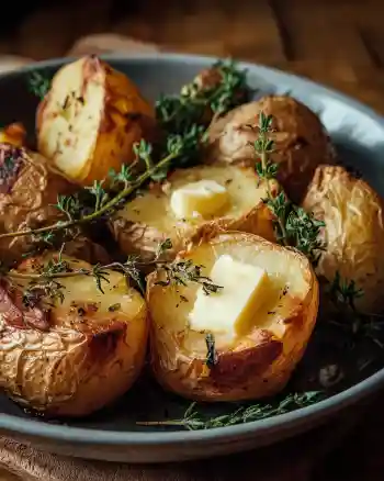Butter and Thyme Roast Potatoes
