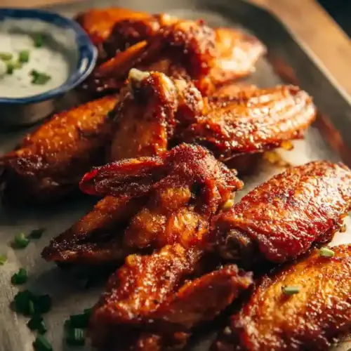 Crispy Oven Baked Chicken Wings