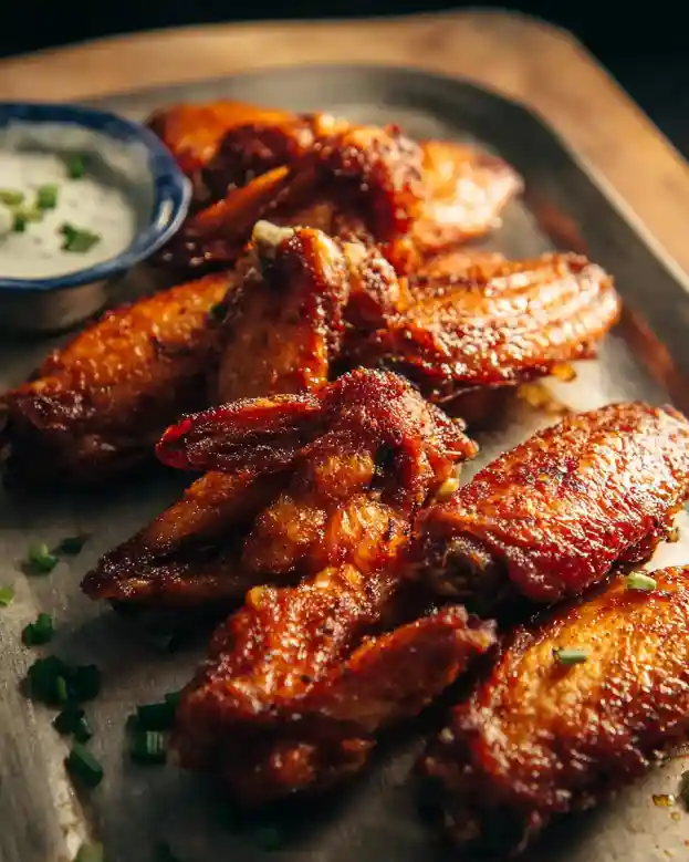 Crispy Oven Baked Chicken Wings
