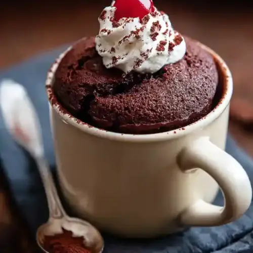 Easy Microwave Chocolate Mug Cake