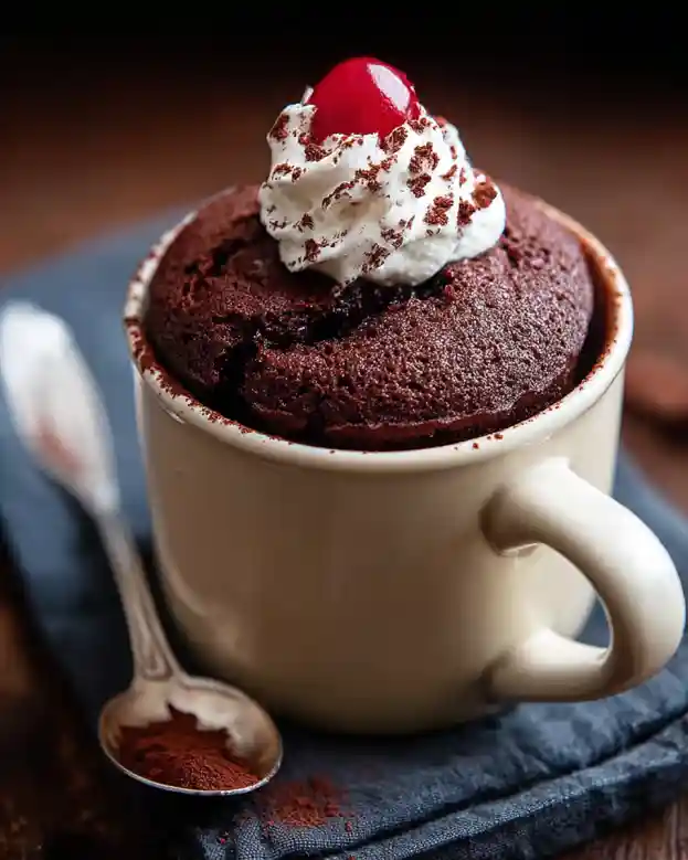 Easy Microwave Chocolate Mug Cake