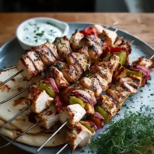 Greek Chicken Souvlaki