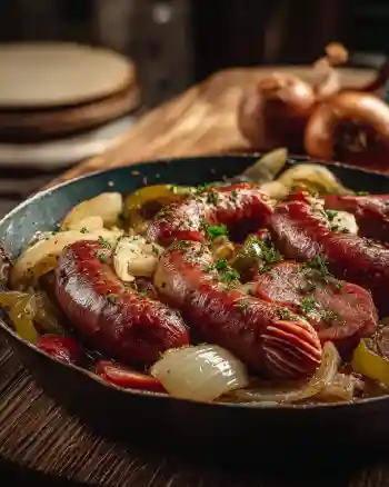 Smoked Kielbasa Skillet