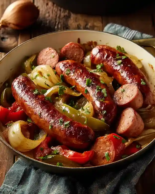 Smoked Kielbasa Skillet