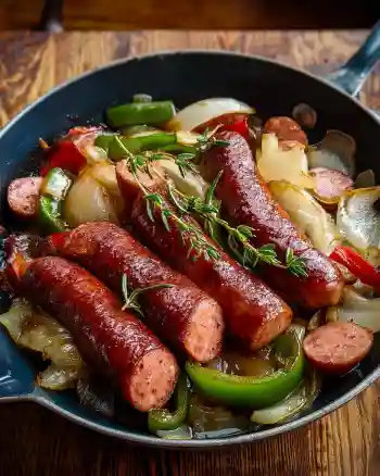 Smoked Kielbasa Skillet