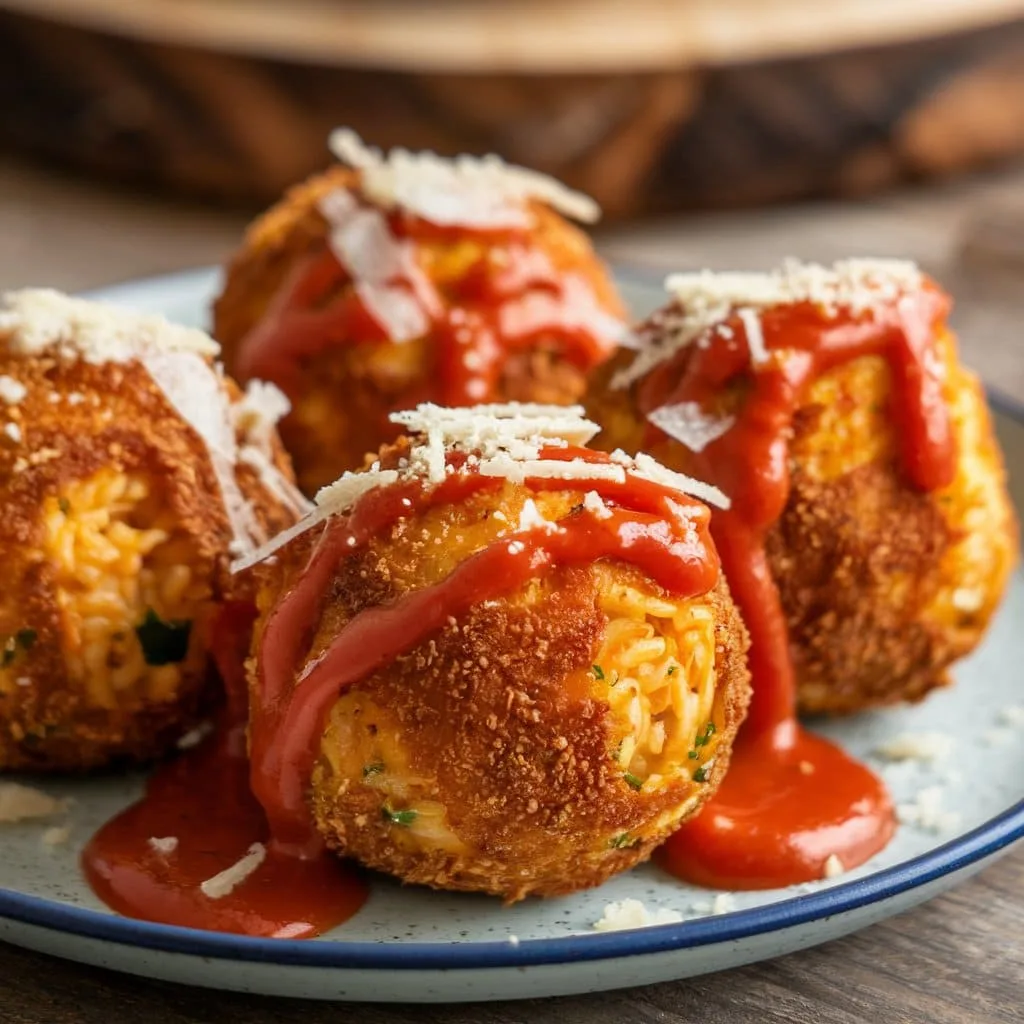 Italian Arancini (Rice Balls)