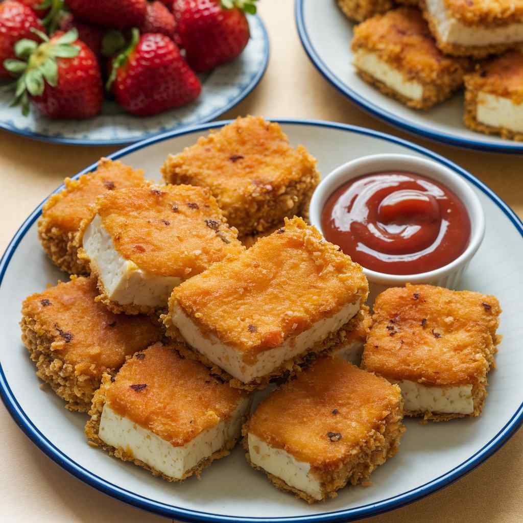 Baked Tofu Nuggets