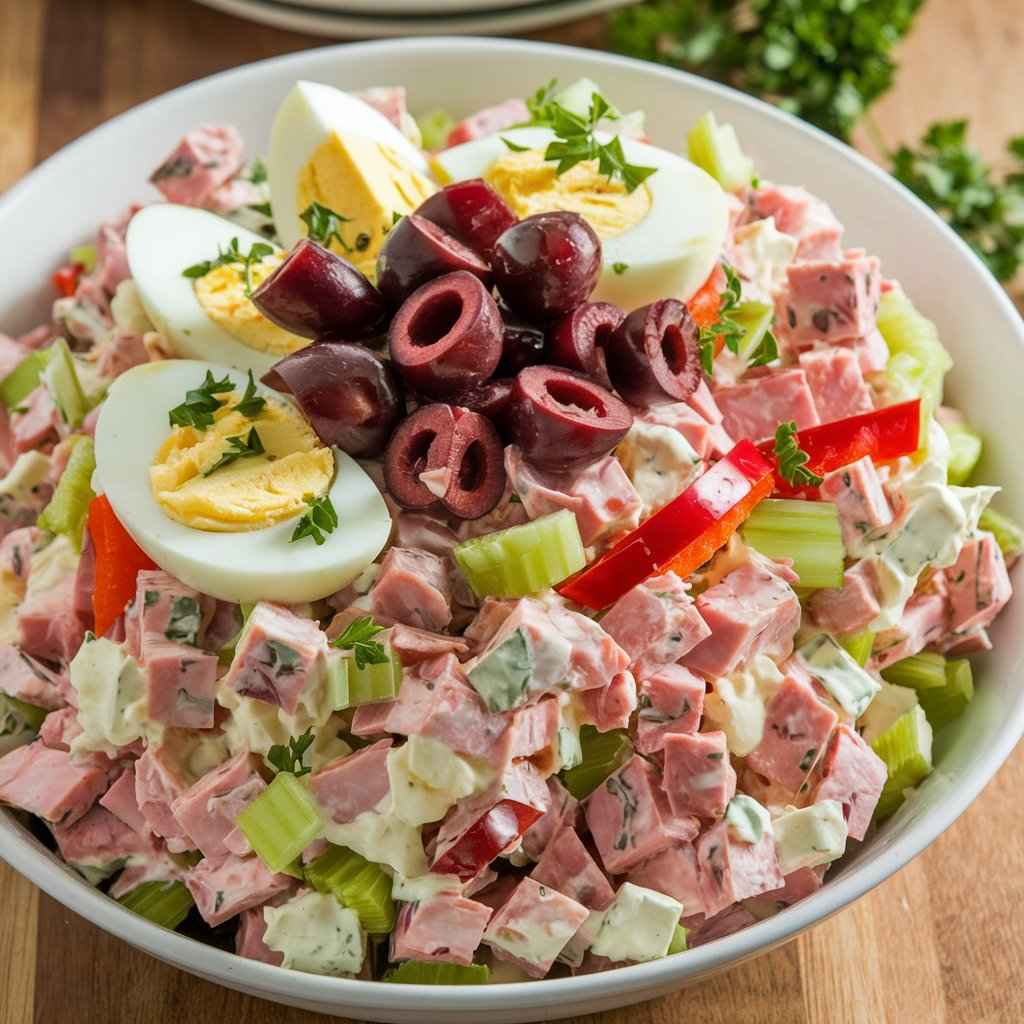 Rustic Charm Ham Salad