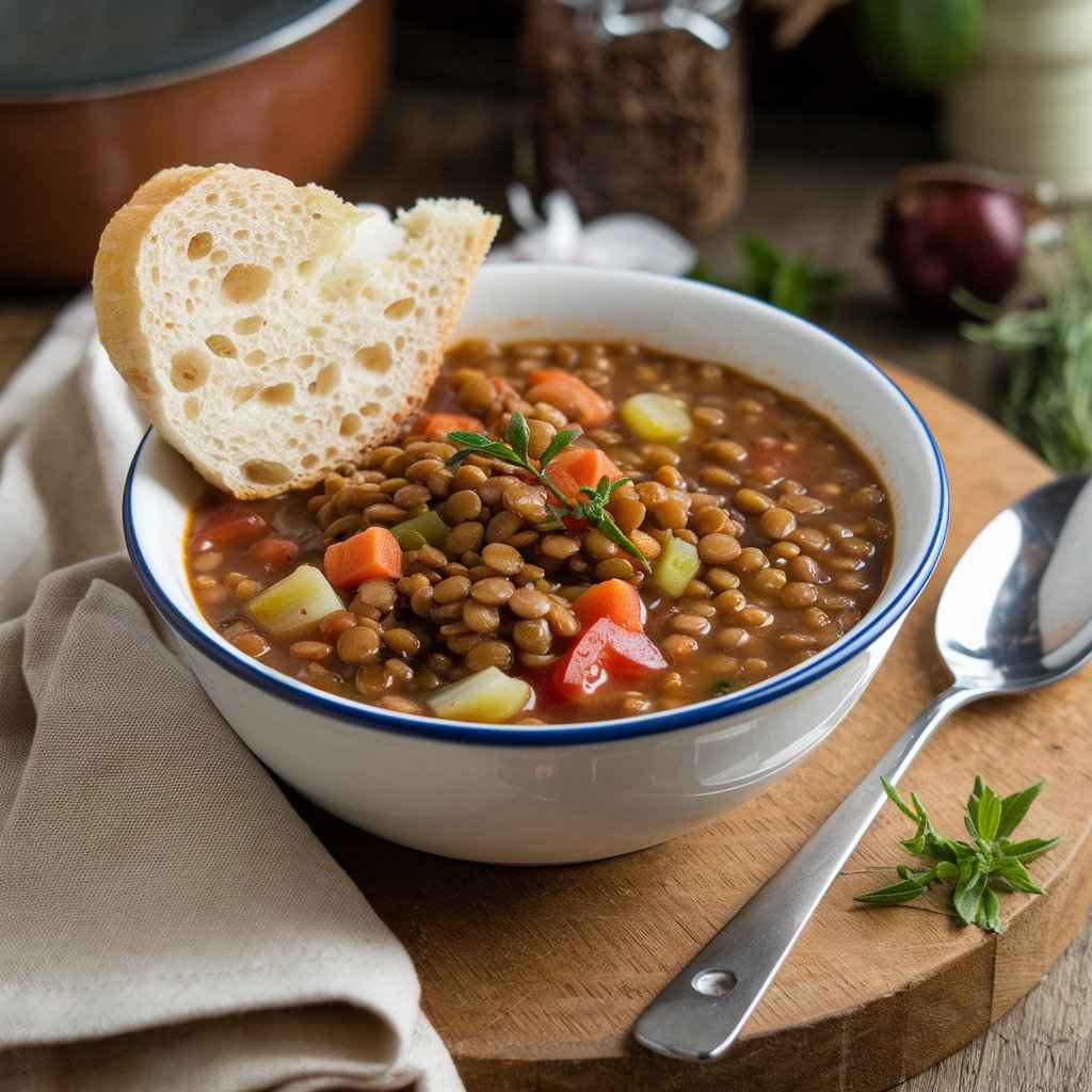 Classic Italian Lentil Soup