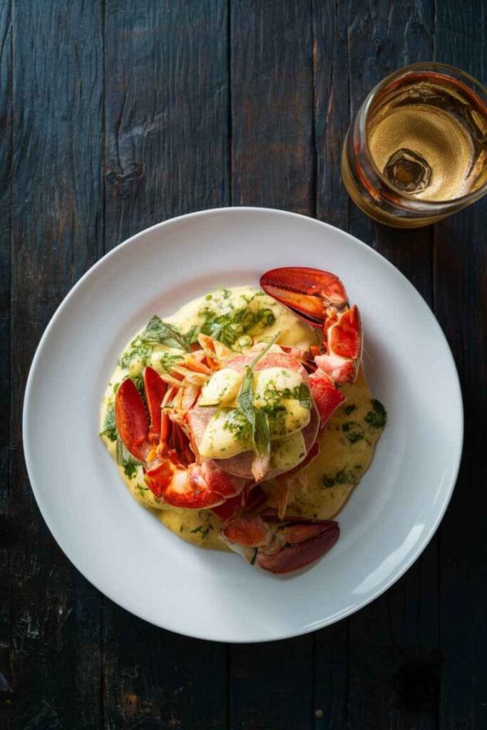 Air Fryer Lobster Thermidor