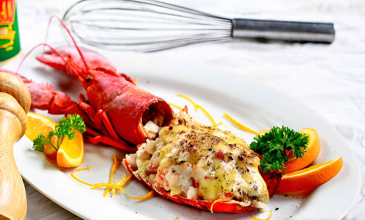 Air Fryer Lobster Thermidor