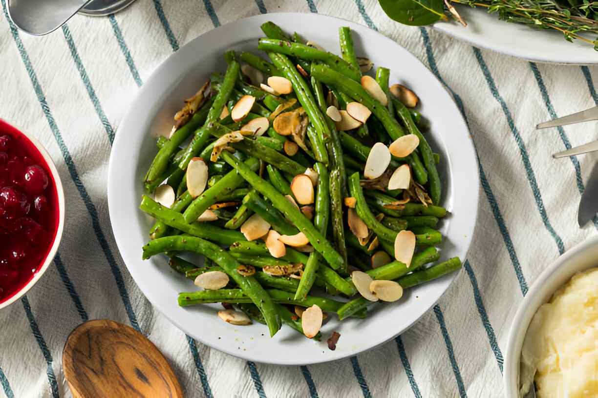 Green Bean Almondine Casserole