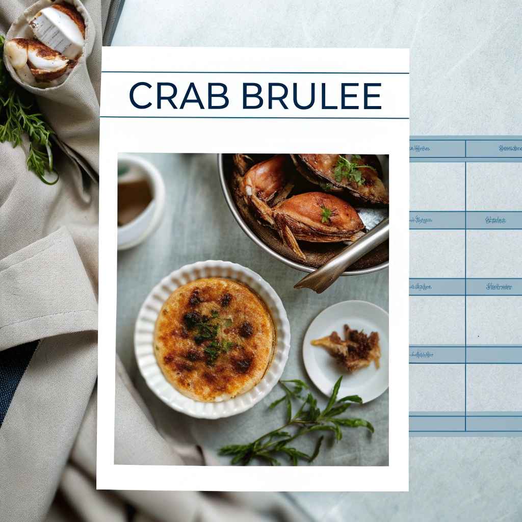 Crab Brulee Recipe