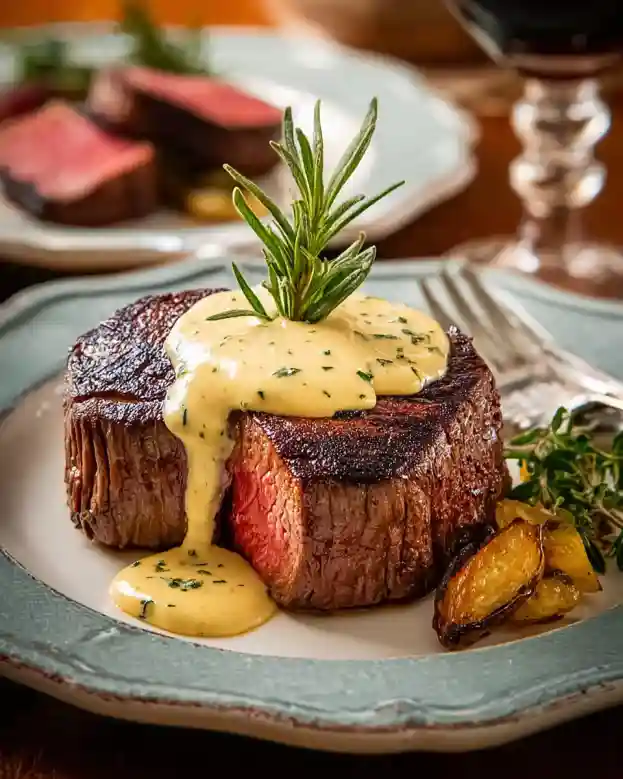 Filet Mignon with Béarnaise Sauce