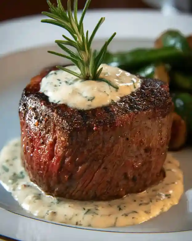 Filet Mignon with Horseradish Sauce