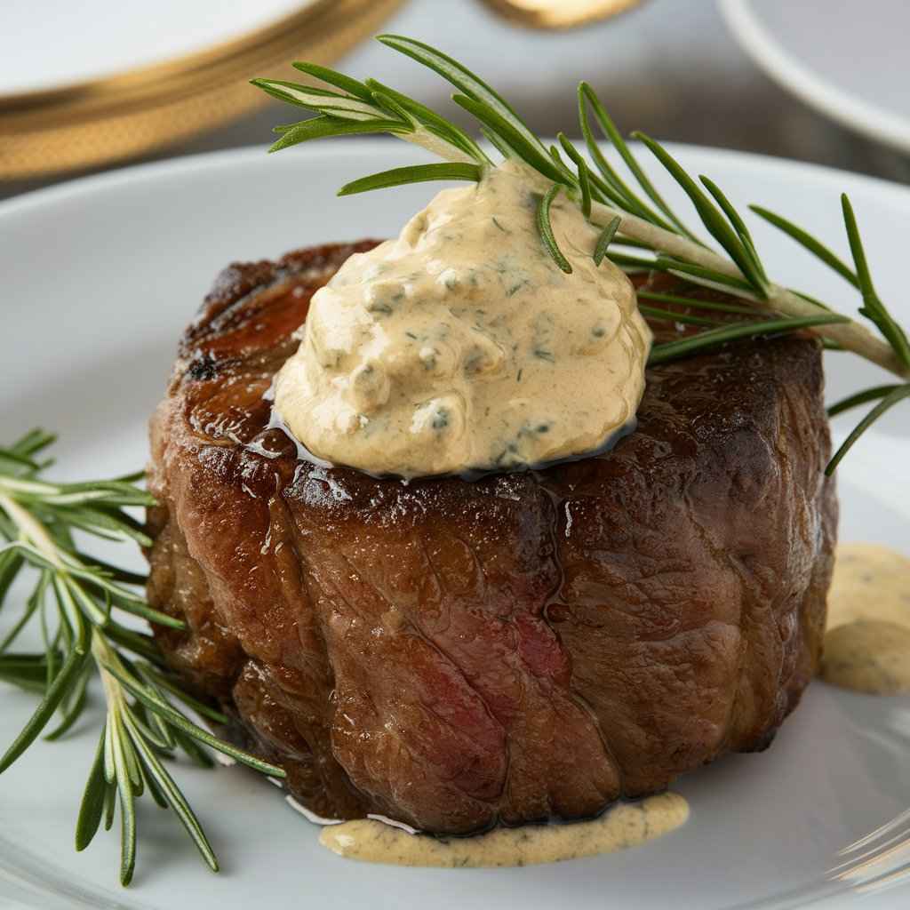 Filet Mignon with Horseradish Sauce