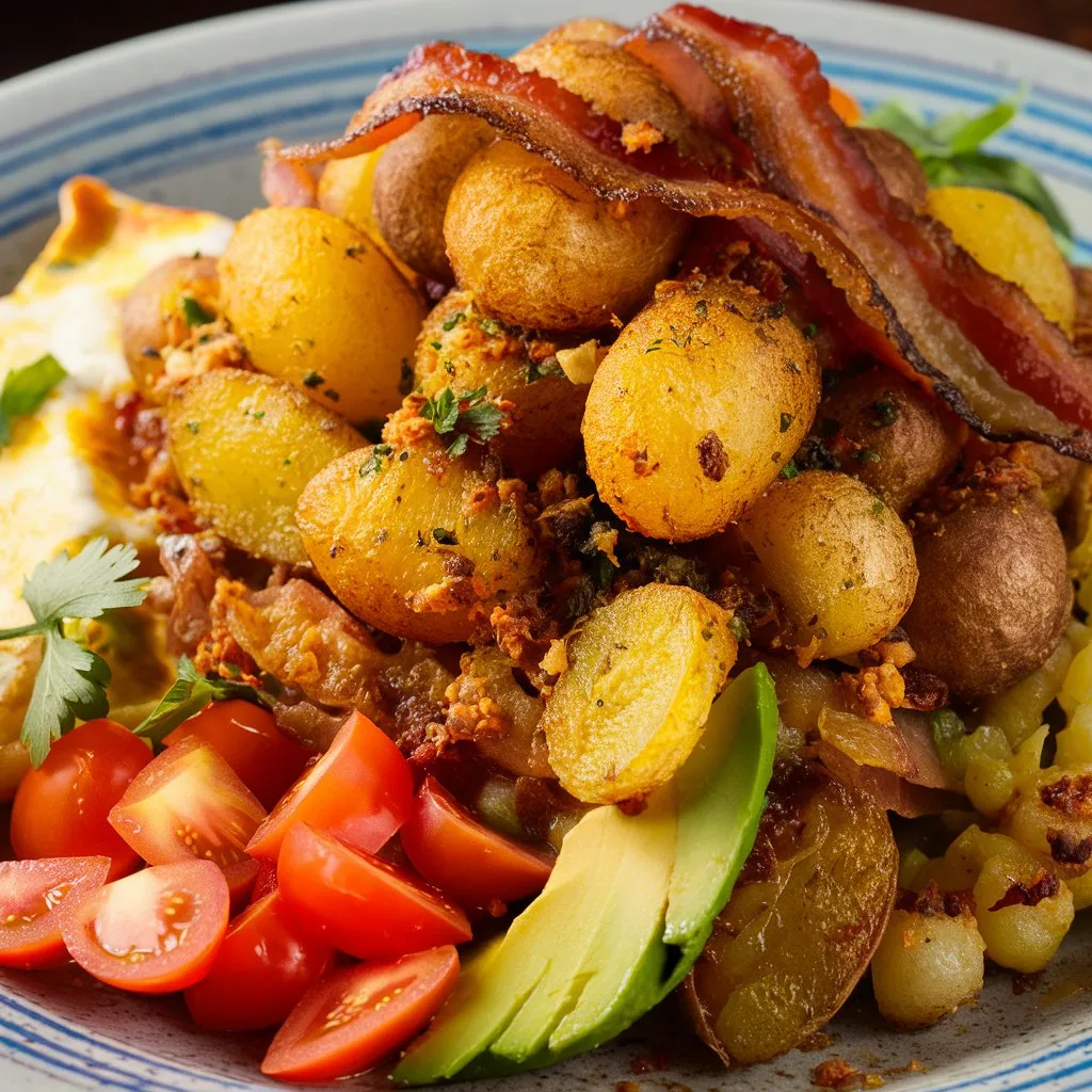 Mexican Potatoes Breakfast