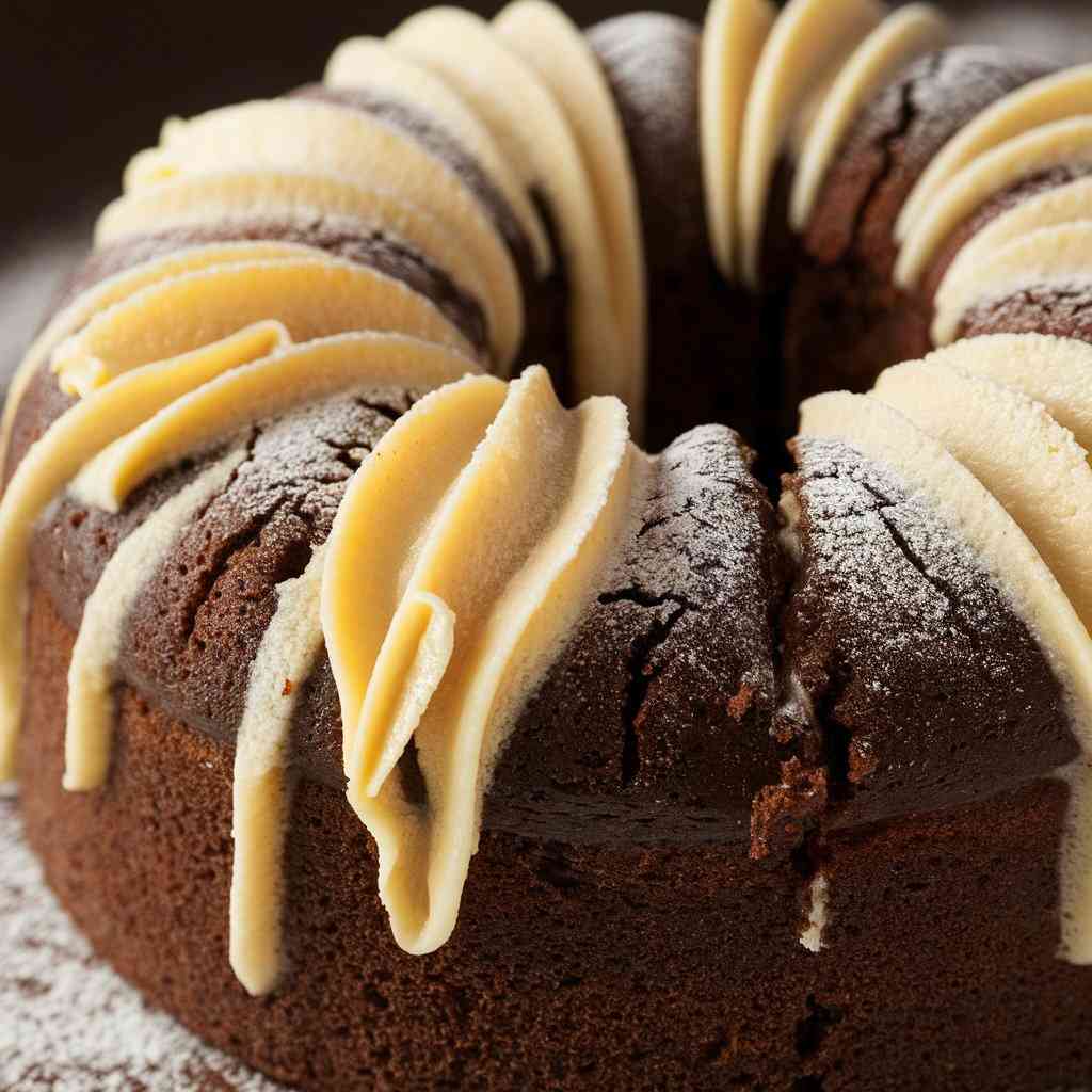 Chocolate Cream Cheese Pound Cake