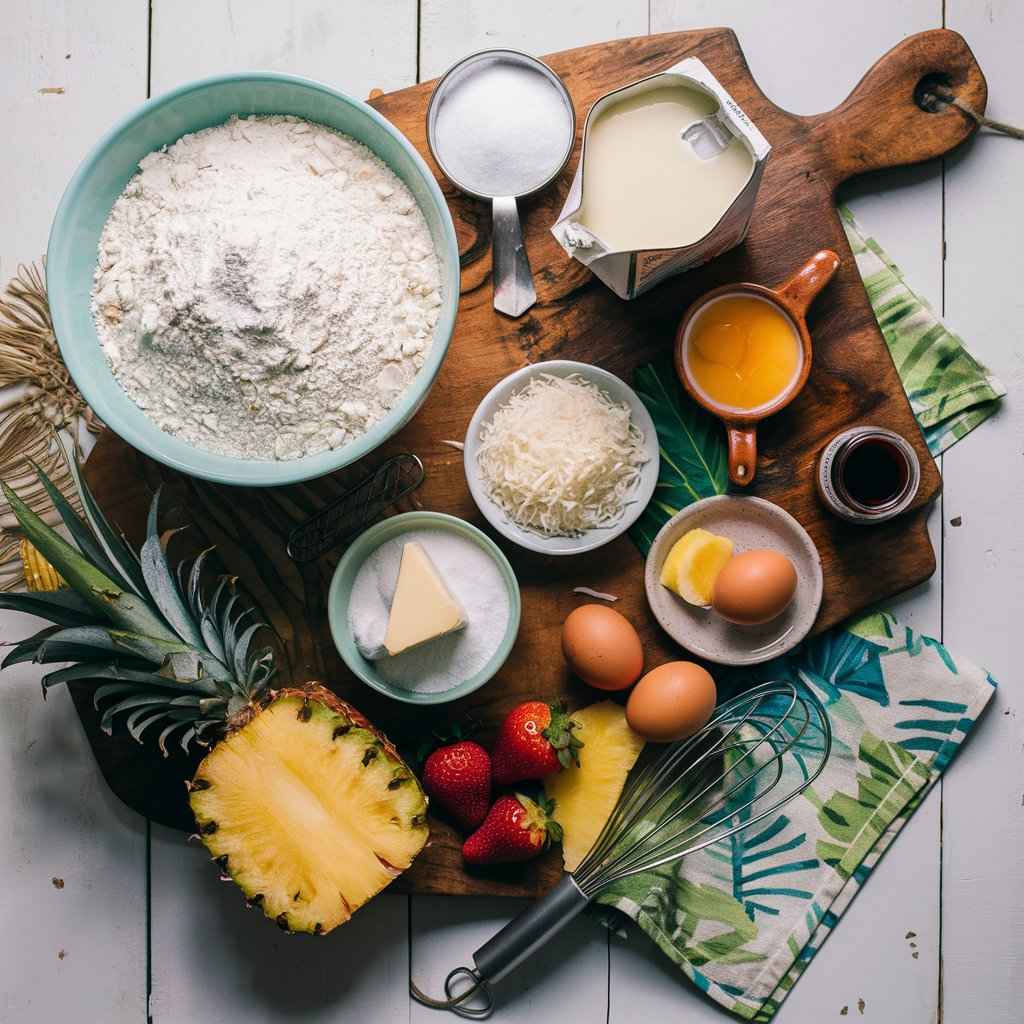 Caribbean Coconut Cake