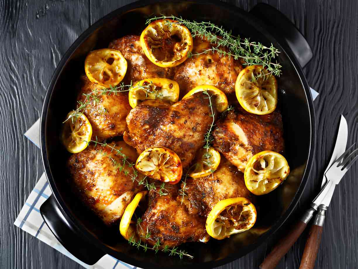 Creamy Lemon Garlic Chicken