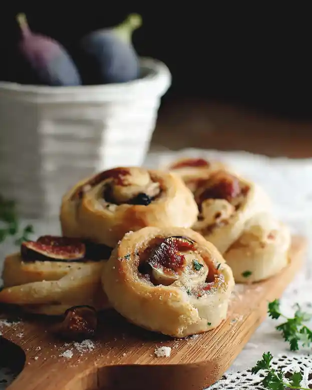 Fig and Goat Cheese Pinwheels